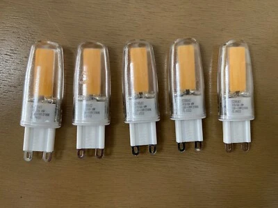 5x - Satco 4W G9 Dimmable LED Bulb 2700K - S29547 - Image 1 of 2