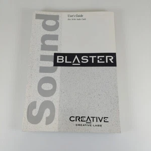Creative Labs Sound Blaster 16 bits carte audio guide de l'utilisateur 1994 manuel PB - Photo 1/13