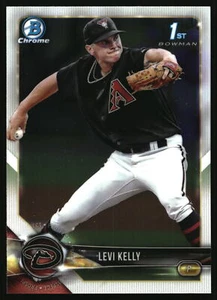 2018 Bowman Draft #BDC-102 Levi Kelly Chrome - Picture 1 of 2