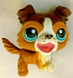 Zweifarbige braune 2" Littlest Pet Shop Hundefigur - Bild 1 von 2