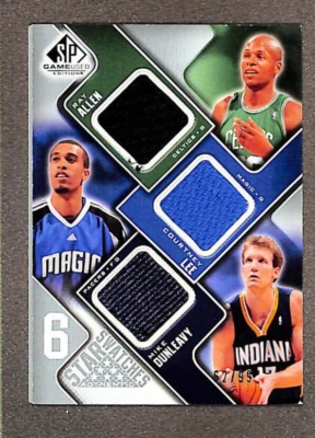 Muestras de 6 estrellas 2009 Upper Deck SP Allen Lee Dunleavy Marion Bibby Maggette #/99 Foto 1 de 4