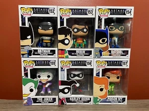 BATMAN: THE ANIMATED SERIES: Complete Series 1 (152-157) Funko POP, Vaulted - Picture 1 of 14