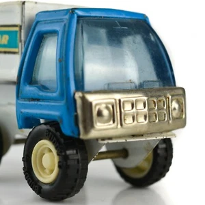 Camión de volteo BUDDY-L Toys Goodyear neumáticos prensados robar metal juguete azul blanco - Imagen 1 de 9