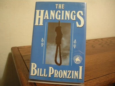 Hangings Bill Pronzini Signed & Inscribed First Edition 1989 California Western - Image 1 of 4