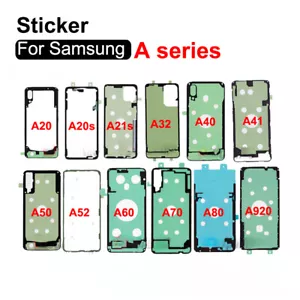 Adhesivo de cubierta trasera 3 piezas para Samsung A20 A41 A51 A71 A32 A52 A72 A50 A70 A80 A920 - Imagen 1 de 22