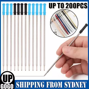 20-200pcs Ballpoint Pen Refills Black Ink 1mm Nib Medium Replacement for Cross - Picture 1 of 15