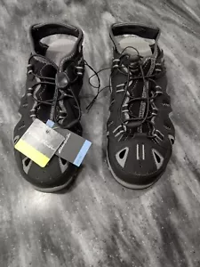 Eddie Bauer Hiking Water Sandals Mens Size 9 Medium 9M Gray NEW WITH TAGS - Picture 1 of 12