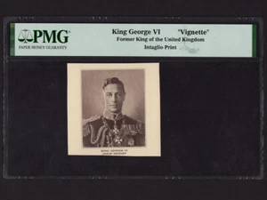 Südrhodesien / Fidschi: King George VI Vignette Die * Proof * Graded by PMG * - Bild 1 von 2