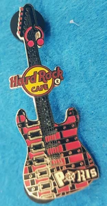 PARIS EURO 2005 PUNK SERIES BELT BUCKLES PIERCINGS GUITAR Hard Rock Cafe PIN LE - Picture 1 of 1