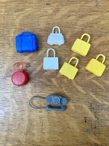 Vintage Lot Barbie Francie Clone Handbags Plastic Telephone Happiness 60-70s Era - Picture 1 of 7