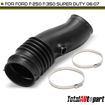 Manguera de admisión de aire con abrazaderas de manguera para Ford F-250 F-350 F-450 Super Duty 2006-2007 Foto 1 de 4