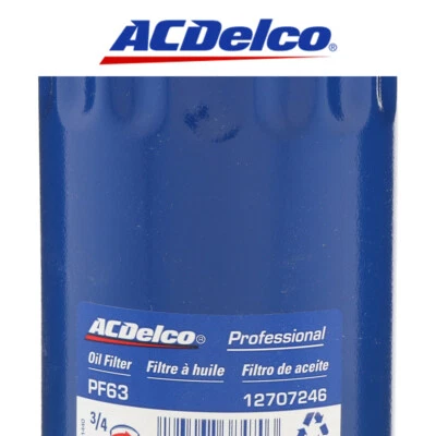 ACDelco Engine Oil Filter PF63F 19419227 For 09-21 Ford F-150 Fusion Escape - Image 1 of 4