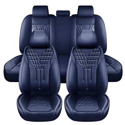 Protector de cubierta de asiento de auto de cuero completo para Chevrolet Silverado GMC 1500 2500 3500 Foto 1 de 4