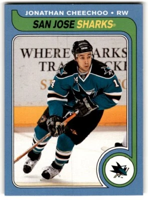 2008-09 O-Pee-Chee '79-80 Retro Jonathan Cheechoo #396 San Jose Sharks - Image 1 of 2