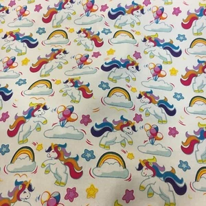 UNICORNS π¦ Fabric curtain Upholstery material For Sale In 3m Pieces - Picture 1 of 4