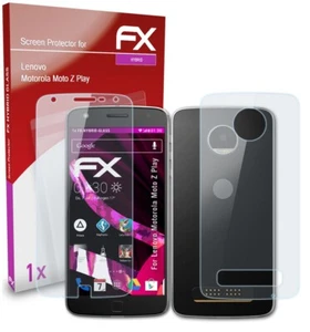 atFoliX Glass Protector for Lenovo Motorola Moto Z Play 9H Hybrid-Glass - Picture 1 of 5