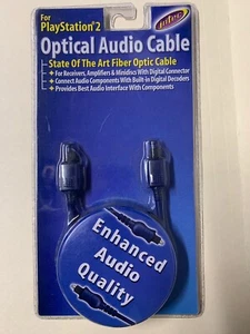 Optical Aufi Cable for PlayStation 2 Intec - Picture 1 of 2