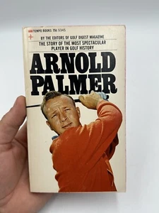 1970 Vtg Arnold Palmer PB Grosset Dunlap Golf Digest Golf Career Golf Gift 1st E - Picture 1 of 8