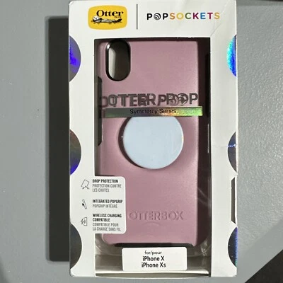 Otter + Pop Symmetry Series Phone Case for iPhone Xs / X - Mauveolous (Pink) - Image 1 of 4