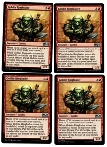 MRM ENGLISH 4x Goblin Menor - Goblin Ringleader NM MTG magic M21 - Picture 1 of 1