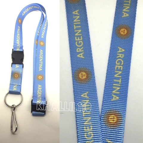 Argentina Clip On Keychain Lanyard Cover