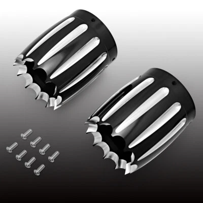 4" Muffler Tips End Caps Pipes For Harley Touring Road King Street Glide 86-16 - Image 1 of 4