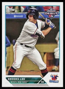 2023 Topps Pro debut Brooks Lee #pd-101 béisbol Wichita Wind Surge - Imagen 1 de 2