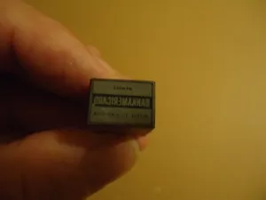 Bankamericard Druckpresseplattenblock - Bild 1 von 1