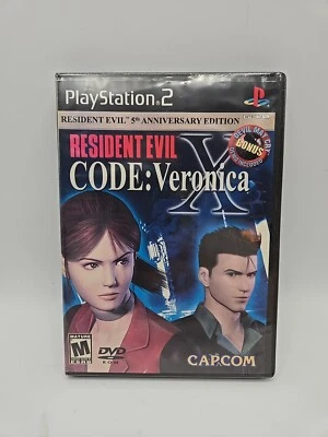 Resident Evil Code: Veronica X Black-Label PlayStation 2, PS2 2001 NEW! - Image 1 of 4
