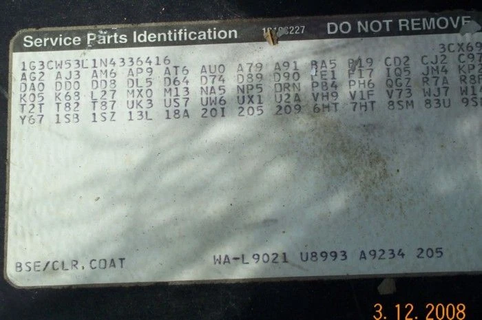 Engine 6-231 3.8L VIN L 8th Digit Fits 90-92 REGAL 154177 Foto 1 de 4