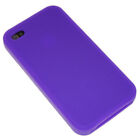 Coque Silicone Souple Protection Pour Apple Iphone 4 4S Violet