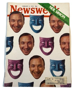 Neil Simon, Nixon's Spirit of '76, Amber Light for the Pill, Newsweek Feb 2,1970 - Picture 1 of 3