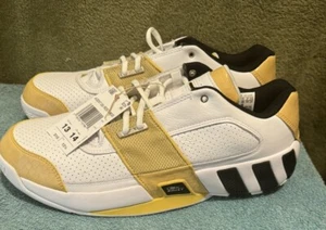 Zapato de baloncesto para hombre Adidas Agent Gil Restomod ""blanco/pirita/negro"" talla 13 - Imagen 1 de 5