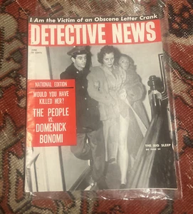 Detective News June 1956 The People VS Domenick Bonomi - Picture 1 of 3