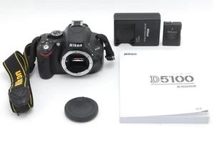 【Near Mint w/strap】Nikon D5100 16.2MP Digital SLR Camera Body From Japan - Picture 1 of 8