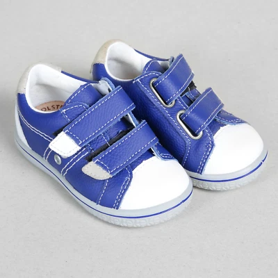 Zapatillas Ricosta Nippy Niños Niños Cuero Azul Claro y Blanco (2523000/150) Foto 1 de 2