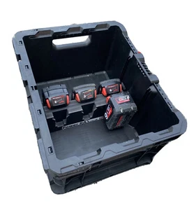 Rack de baterías para baterías M18 para caber dentro de una caja de embalaje Milwaukee 493247172 - Imagen 1 de 7