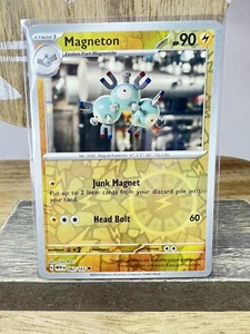 Magneton 082/165 Non Comune 151 Pokemon Scarlatto e Viola TCG Reverse Holo quasi nuovo - Foto 1 di 6
