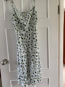 M&S Patterned Summer Dress - Size 10 - Picture 1 of 3