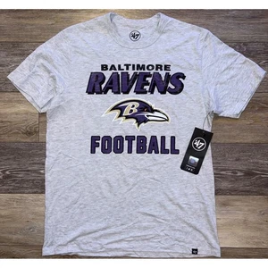 T-shirt uomo marca Baltimore Ravens '47 nuova con etichetta - Medium - Grigio - Foto 1 di 6