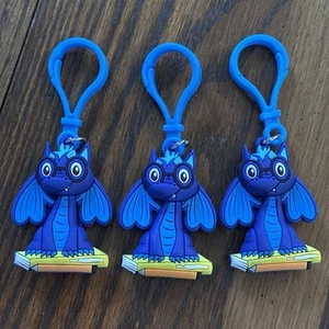 American Heart Association Kids Heart Challenge Lot  of 3 Keychains Clips Loose - Picture 1 of 2