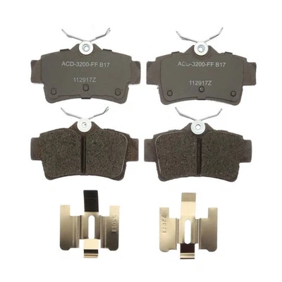 Juego de pastillas de freno traseras originales ACDelco para Panoz AIV Roadster 1999 2000 | 19391183 Foto 1 de 4