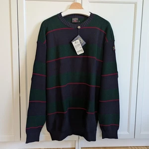 NEU Herren 3XL Paul & Shark Yachting  Strickpullover Pullover Blau Grün Rot - Bild 1 von 6