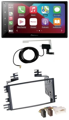 Pioneer USB Bluetooth DAB MP3 2DIN Autoradio für Kia Rio Rio5 Sportage Hyundai A - Bild 1 von 4