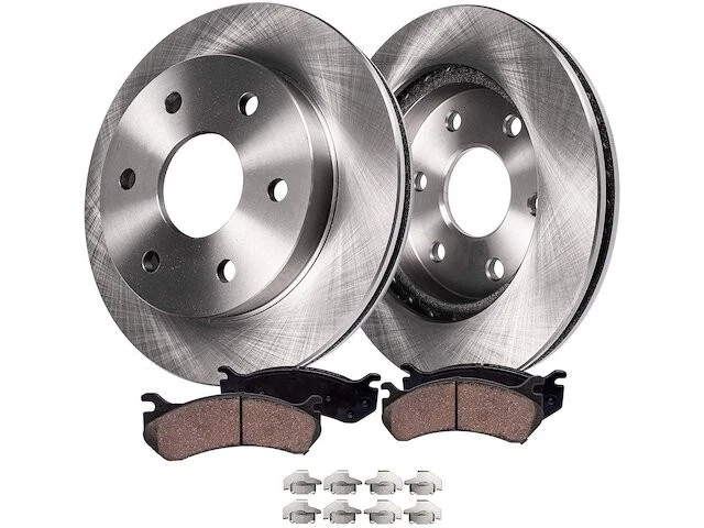 Kit de pastillas de freno trasero y rotor para GMC Yukon XC599TQ 2000-2001 Foto 1 de 1