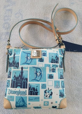 Bolso Bandolera Disney Dooney & Bourke DISNEYLAND 60 Aniversario Porta Cartas Foto 1 de 4