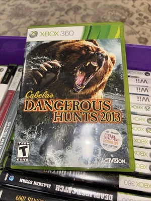 Cabela's Dangerous Hunts 2013 (Microsoft Xbox 360, 2012) Tested & Working - Image 1 of 4