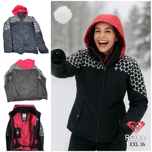 ROXY Jetty Block - Snow Jacket Youth XXL 16 - Picture 1 of 9