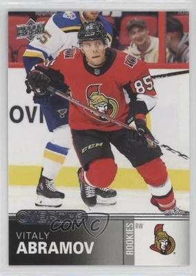 2019-20 Upper Deck Overtime Vitalii Abramov Vitaly Abramov #166 Rookie RC - Image 1 of 2