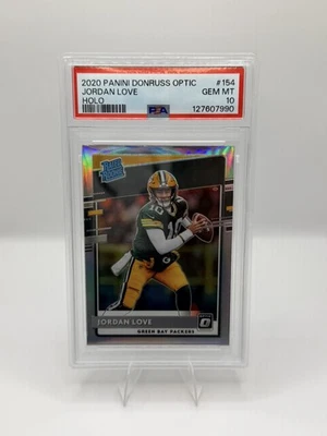 🔥2020 Panini Donruss Optic Rated Rookie Silver Holo Rookie PSA 10 gemas como nuevo🏈⭐️ Foto 1 de 2